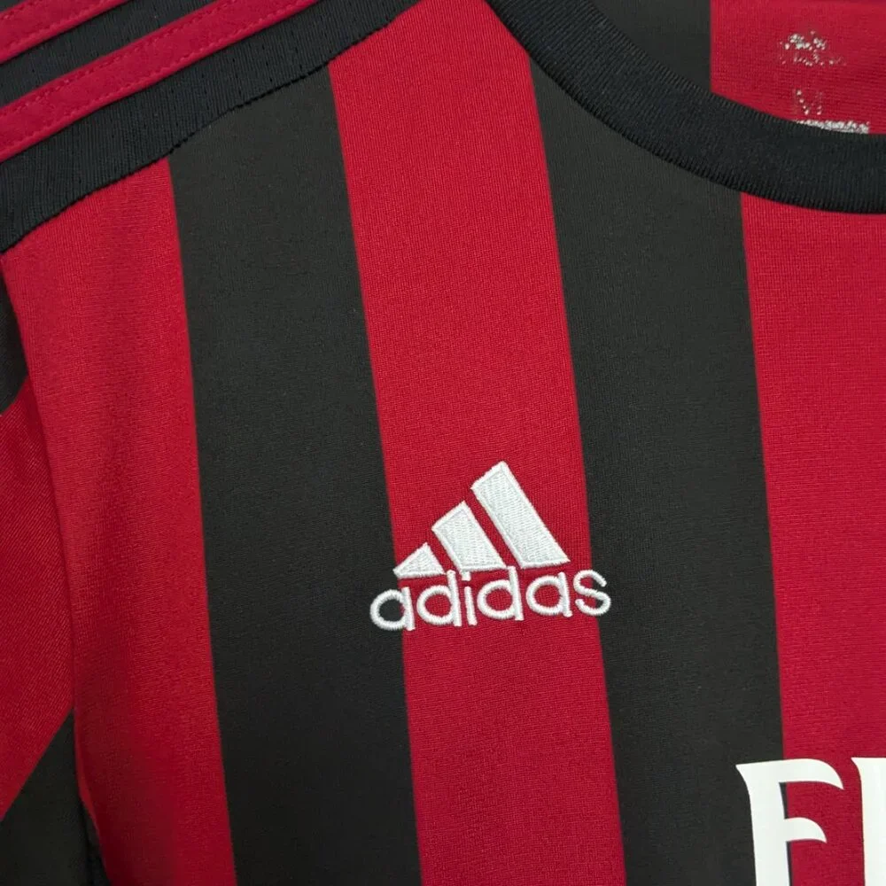 2017/18 Retro AC Milan Soccer Jersey Men’s Size M